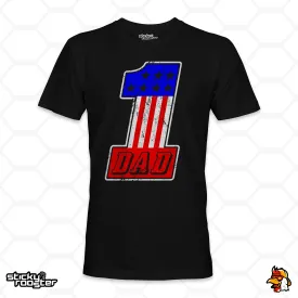 #1 Dad USA shirt