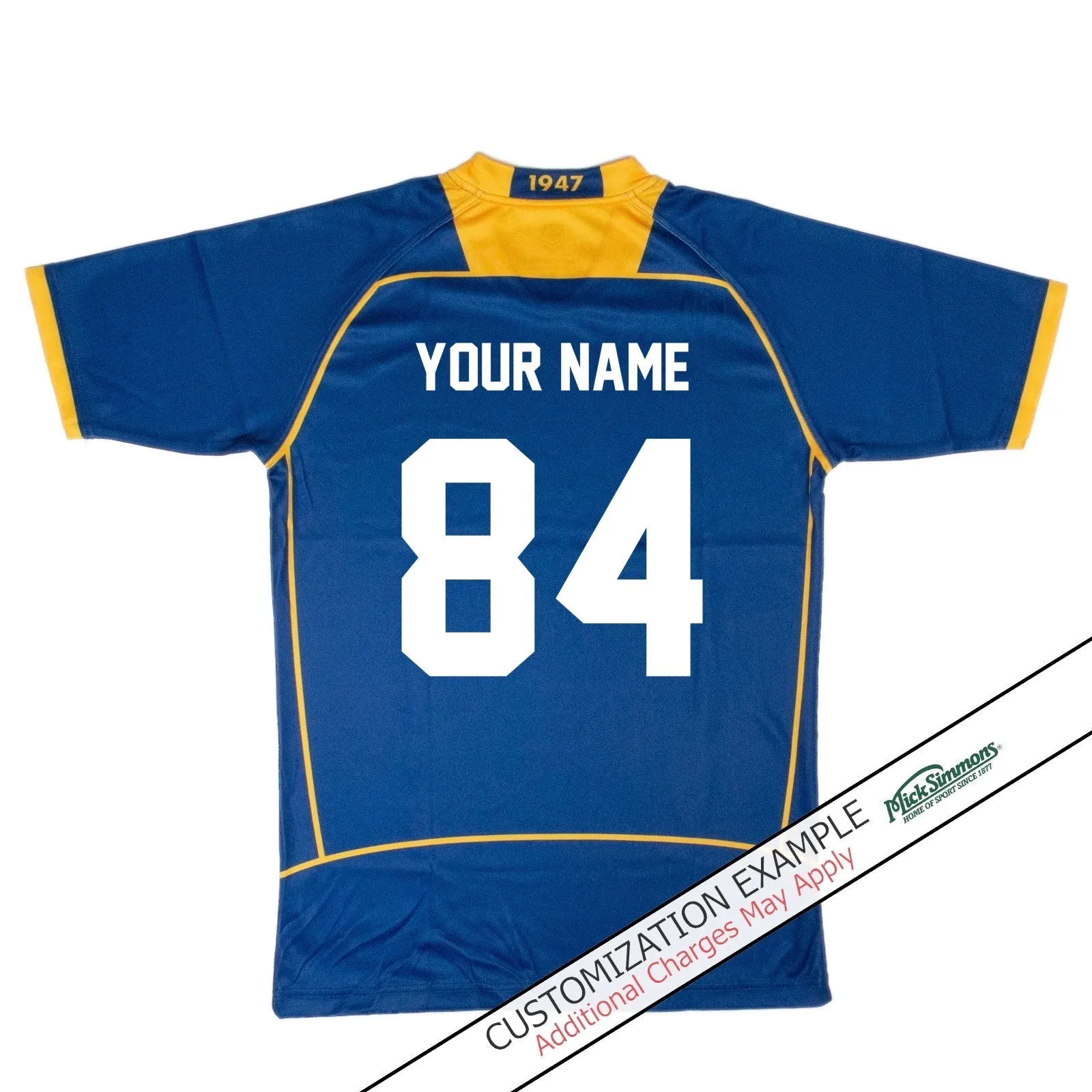 1 Parramatta Eels Kids Home Supporter Jersey NRL Rugby League by Burley Sekem