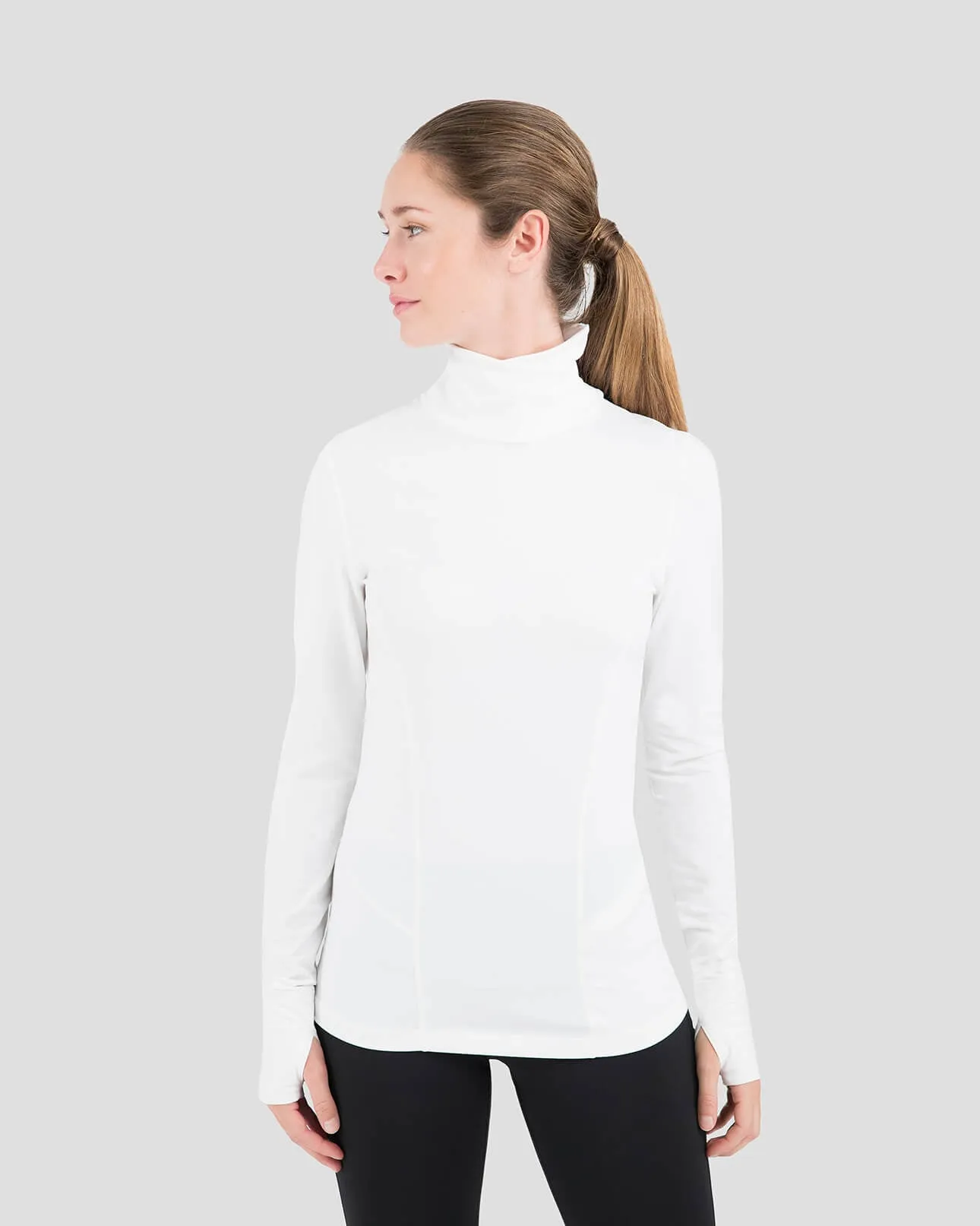 2.0 Women's Cloud Nine Midweight Performance Thermal Turtleneck