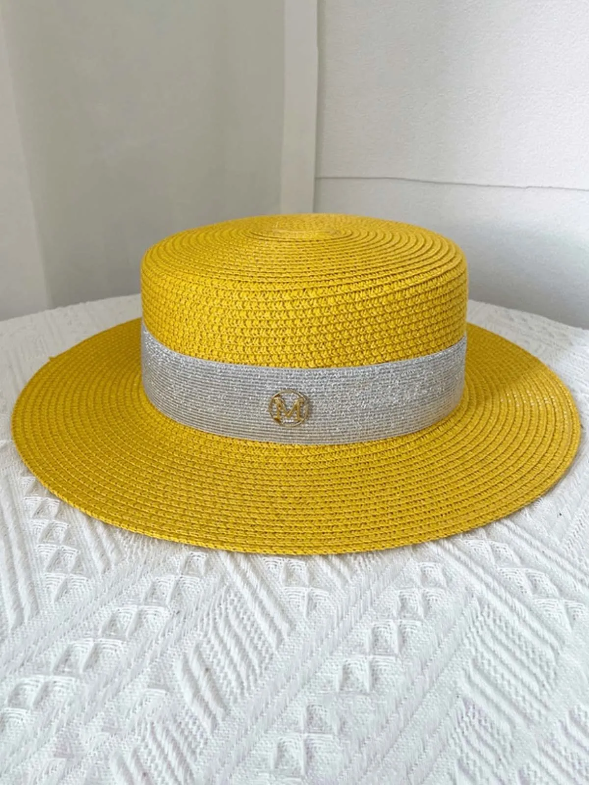 A Touch Of Class Embellished Boater Hat