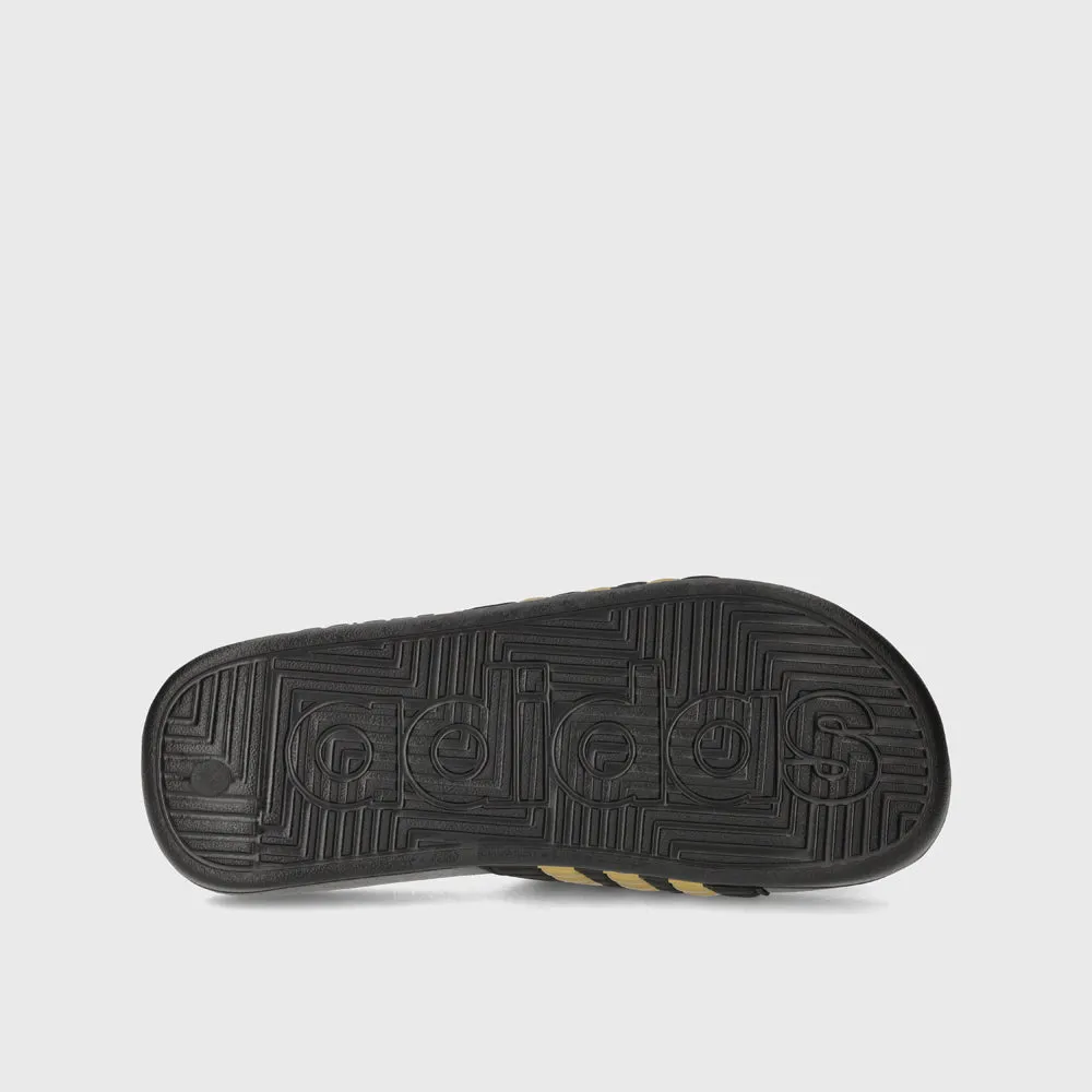 Adidas Unisex Adissage Slides Black/Gold _ 168140 _ Black