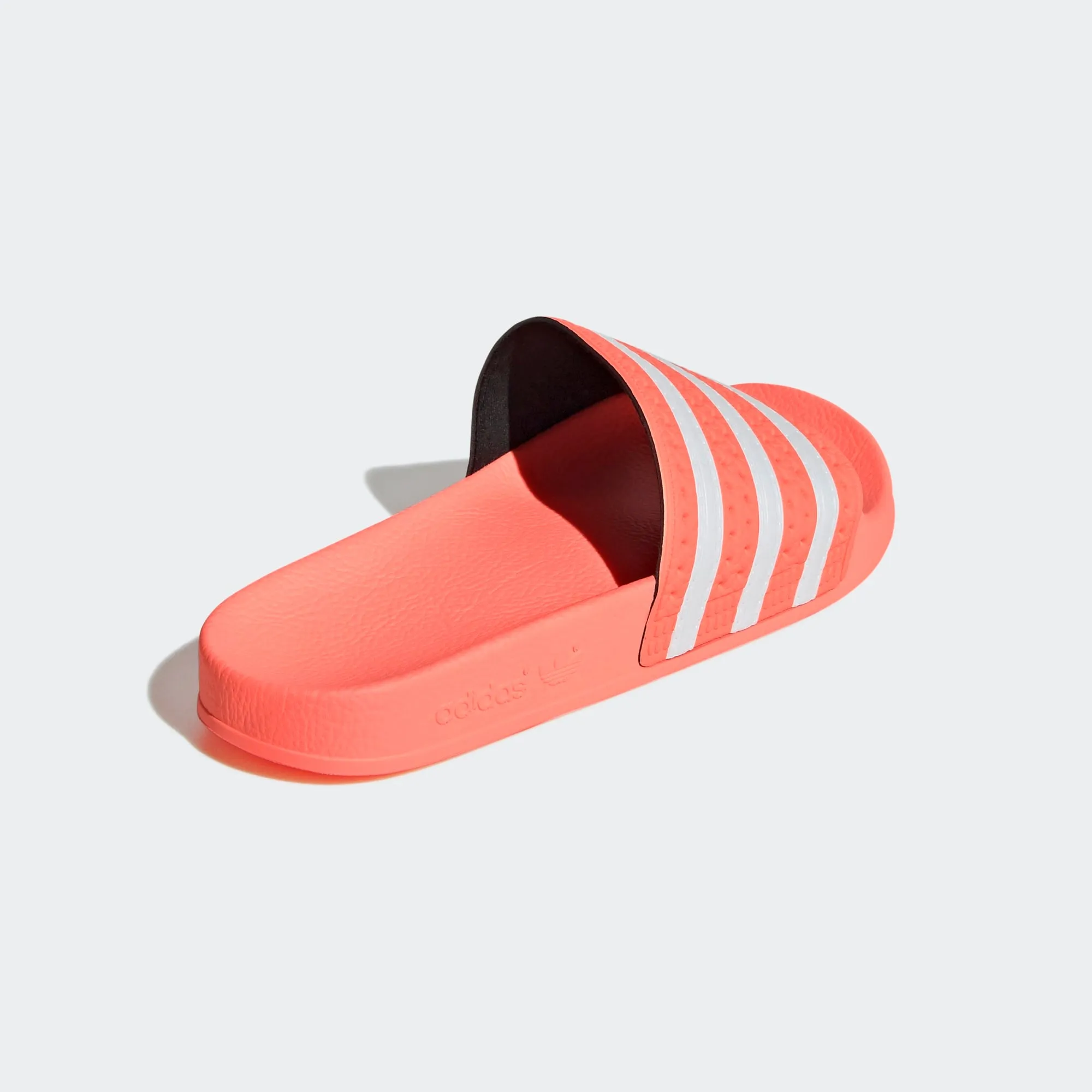 ADILETTE SLIDES Semi Flash Orange / Cloud White / Semi Flash Orange-Eg5008