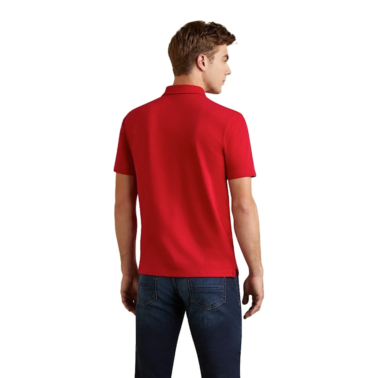 Ariat Mens Medal Polo Red