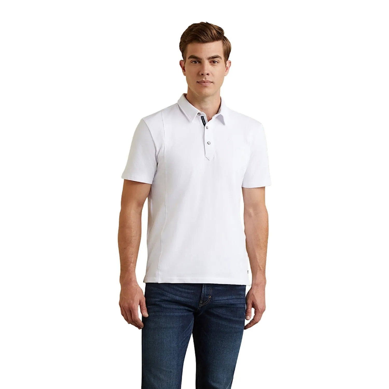 Ariat Mens Medal Polo White