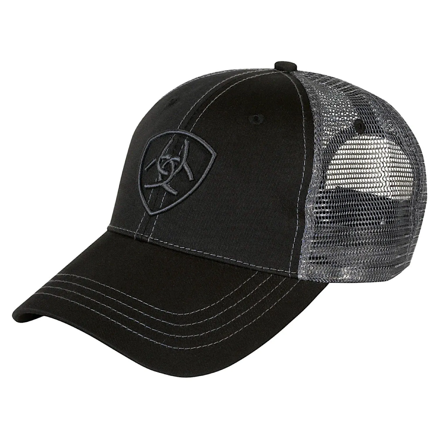 Ariat Truckers Cap Black/Charcoal