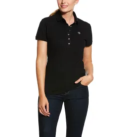 Ariat Womens Prix 2.0 Polo Black