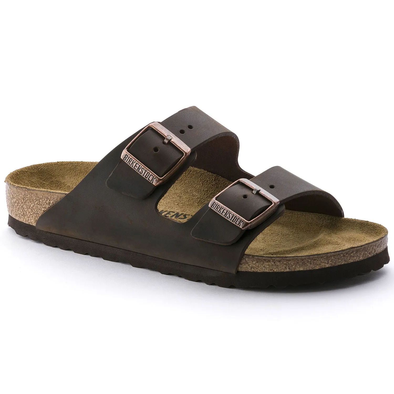 Arizona Soft Footbed Sandal in Habana Oiled Leather