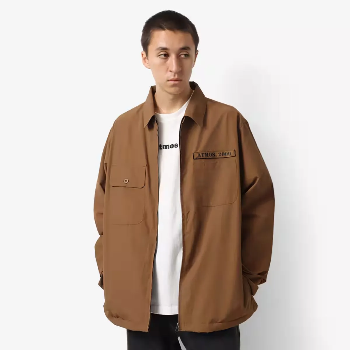 ATMOS C N ZIPPER FIELD SHIRT JACKET