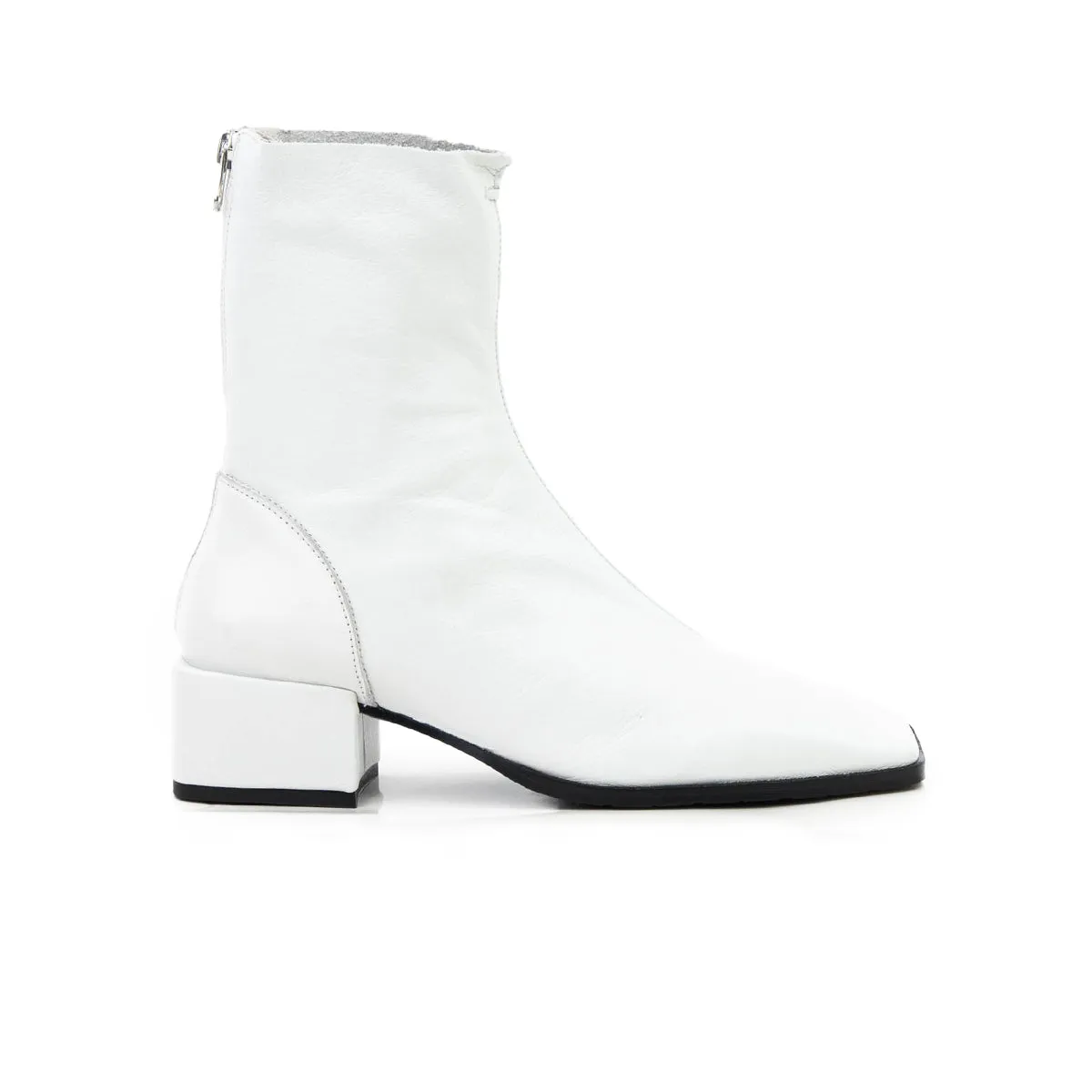 Banbury White Leather