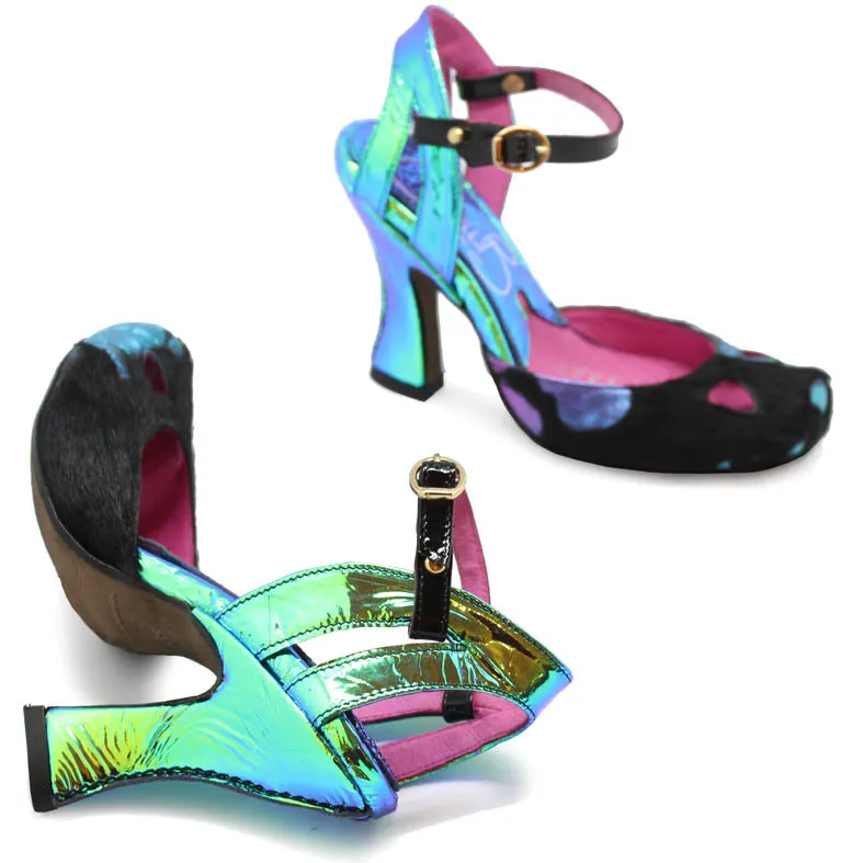 Bec - Black Rainbow Unicorn High heel