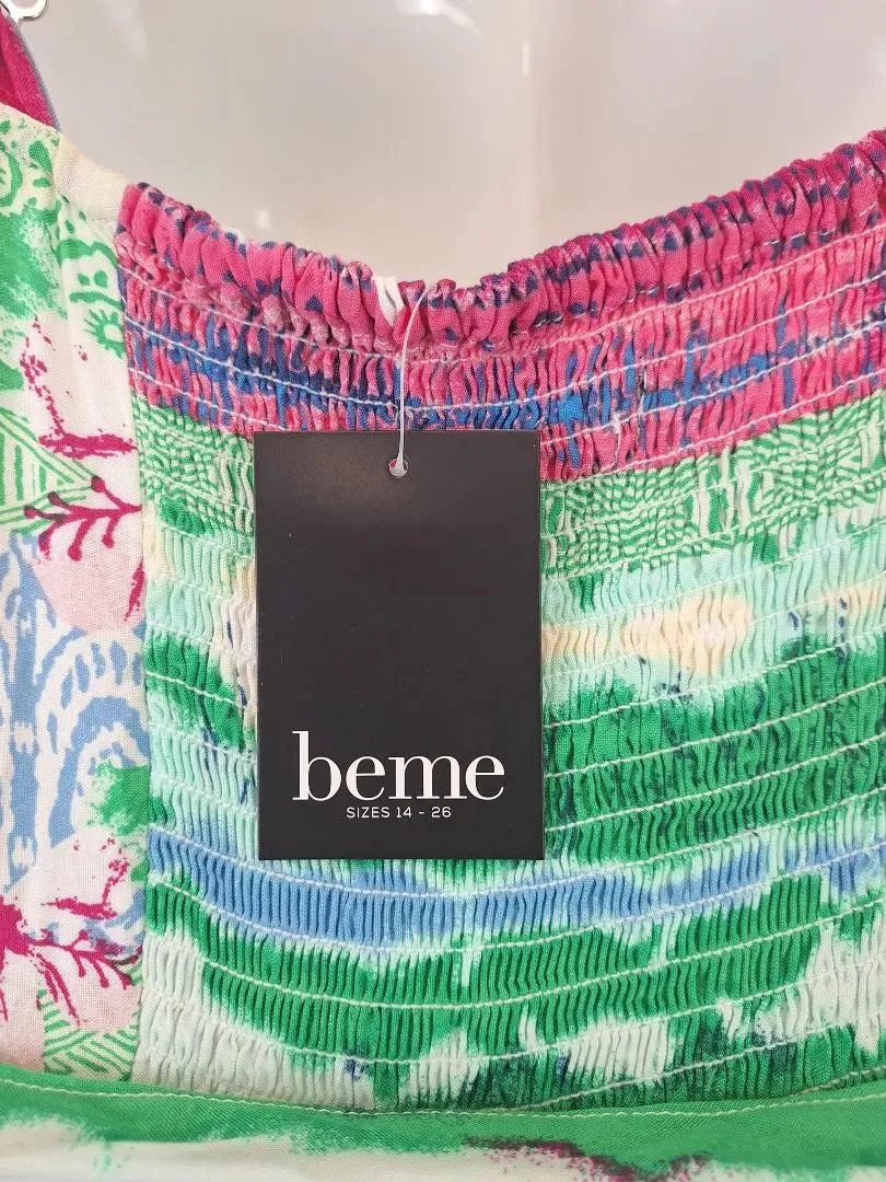 Beme Relaxed Tiered Dress Dress Size 18