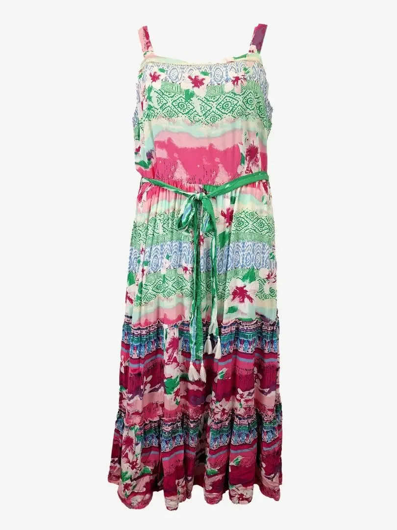 Beme Relaxed Tiered Dress Dress Size 18