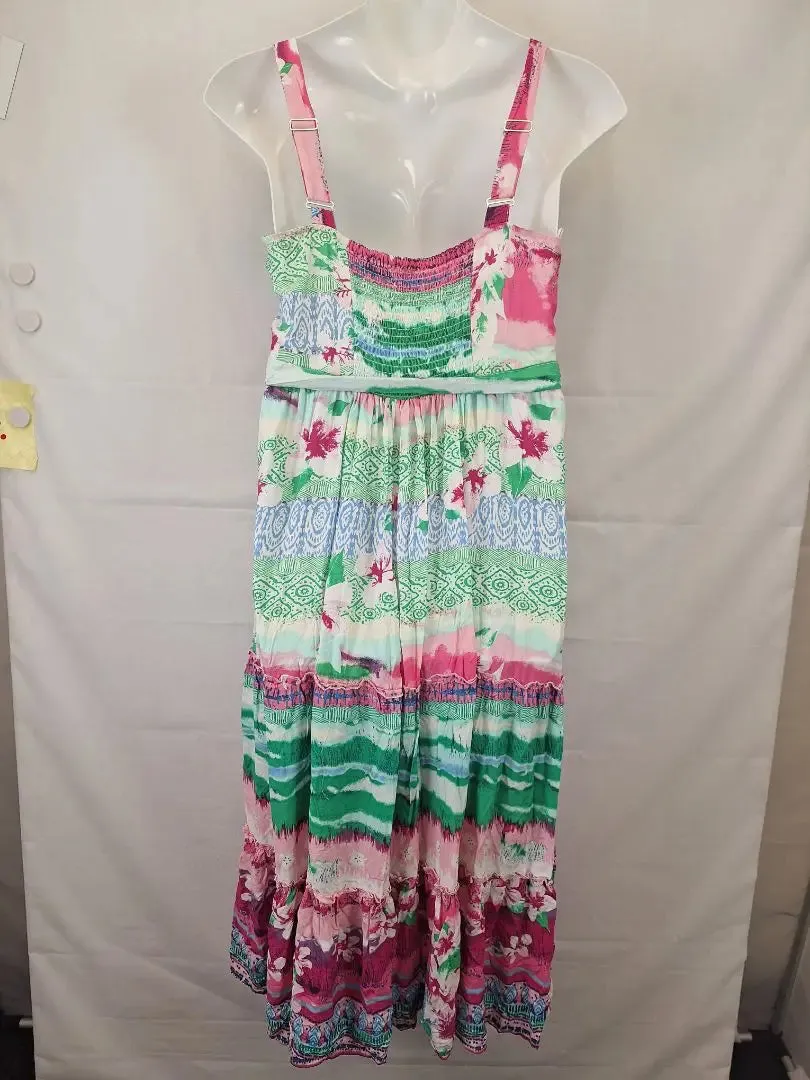 Beme Relaxed Tiered Dress Dress Size 18