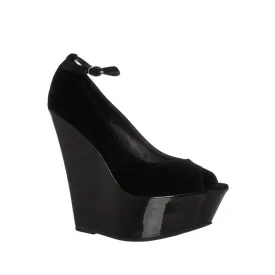 BIANCA High Wedge Open-Toe Platform Sandal With Ankle Strap