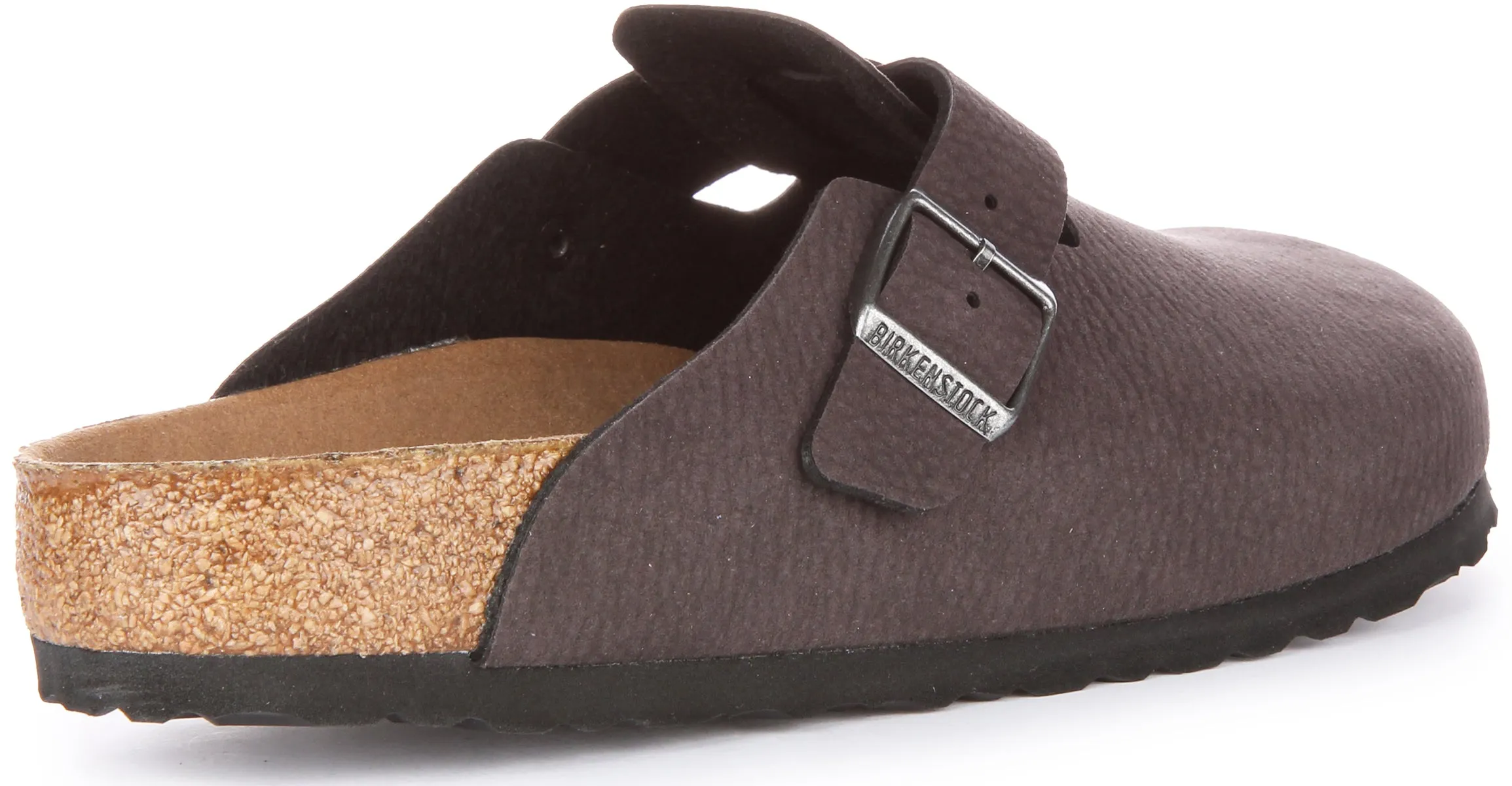 Birkenstock Boston Vegan In Black | Regular Fit