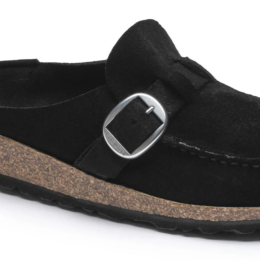 Birkenstock Buckley Suede Leather Black