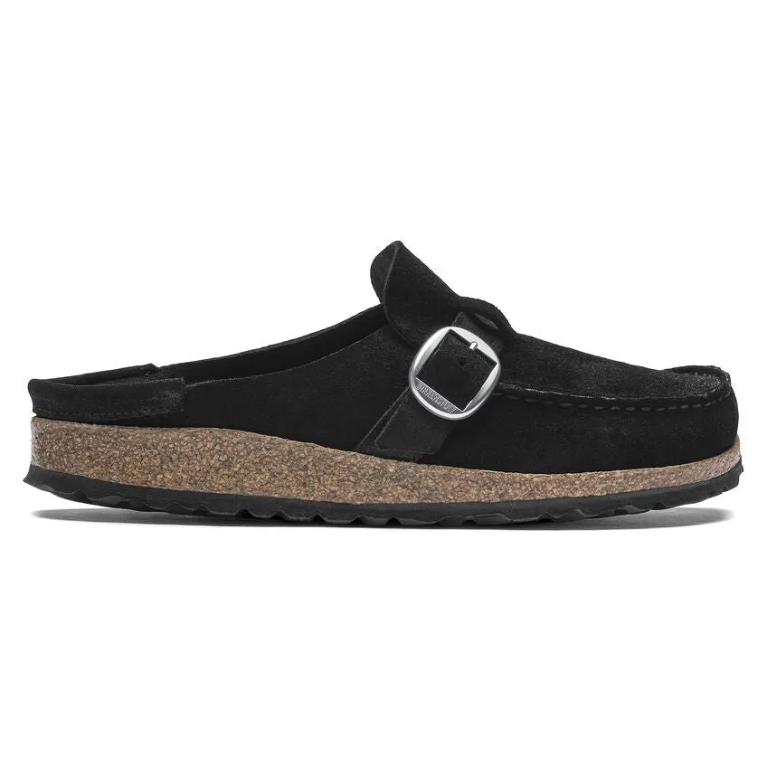 Birkenstock Buckley Suede Leather Black