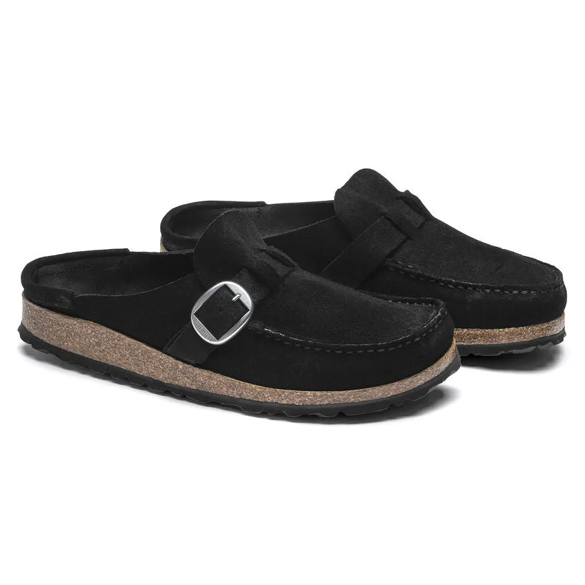 Birkenstock Buckley Suede Leather Black