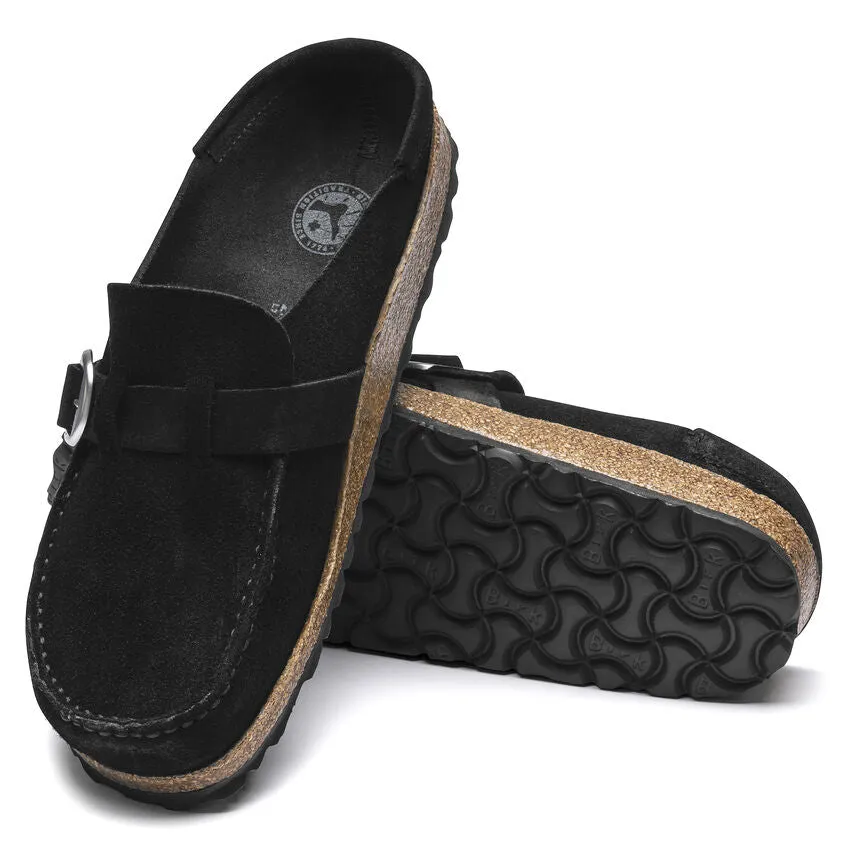 Birkenstock Buckley Suede Leather Black