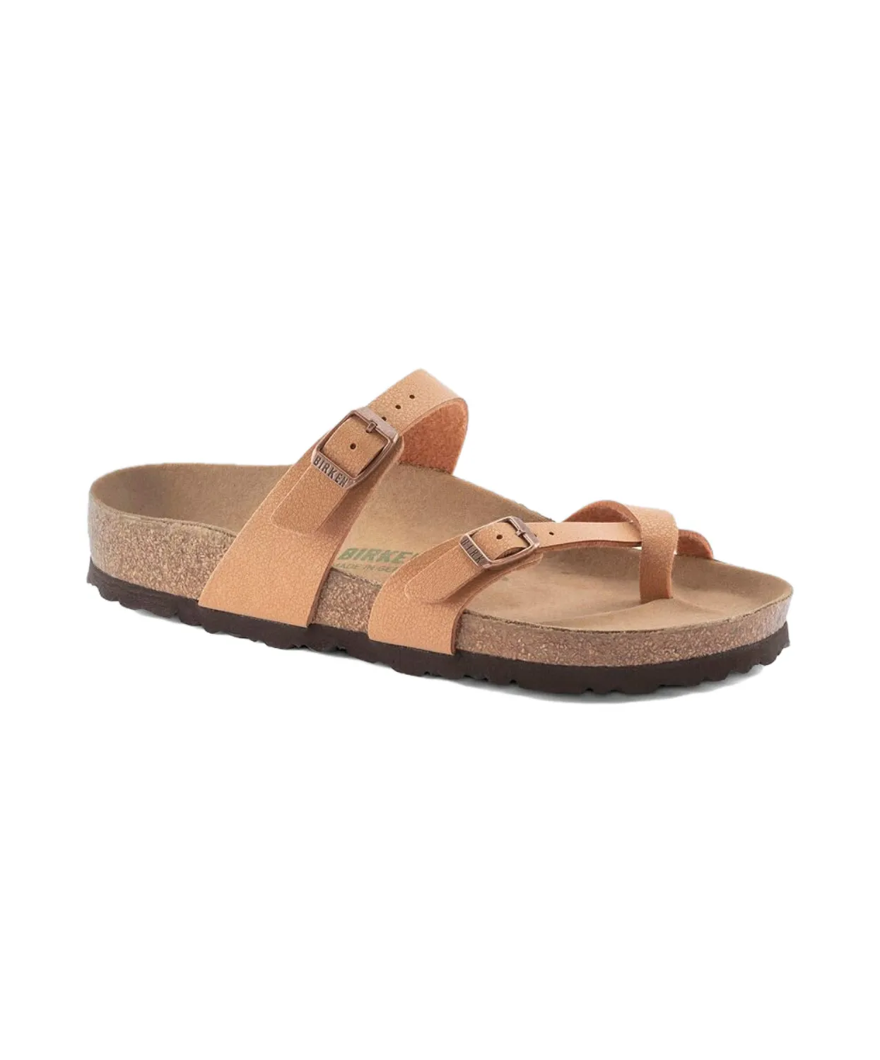 Birkenstock Mayari BirkiBuc Earthy Pecan Vegan Sandals