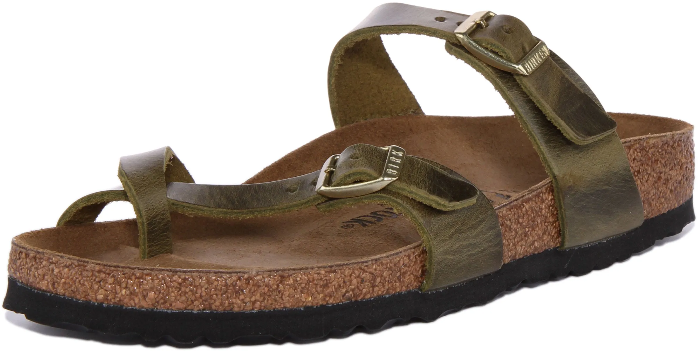 Birkenstock Mayari In Olive For Women | Narrow Fit