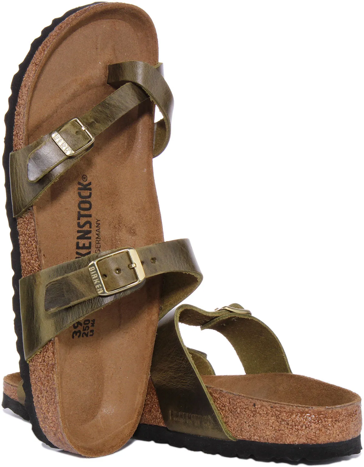 Birkenstock Mayari In Olive For Women | Narrow Fit