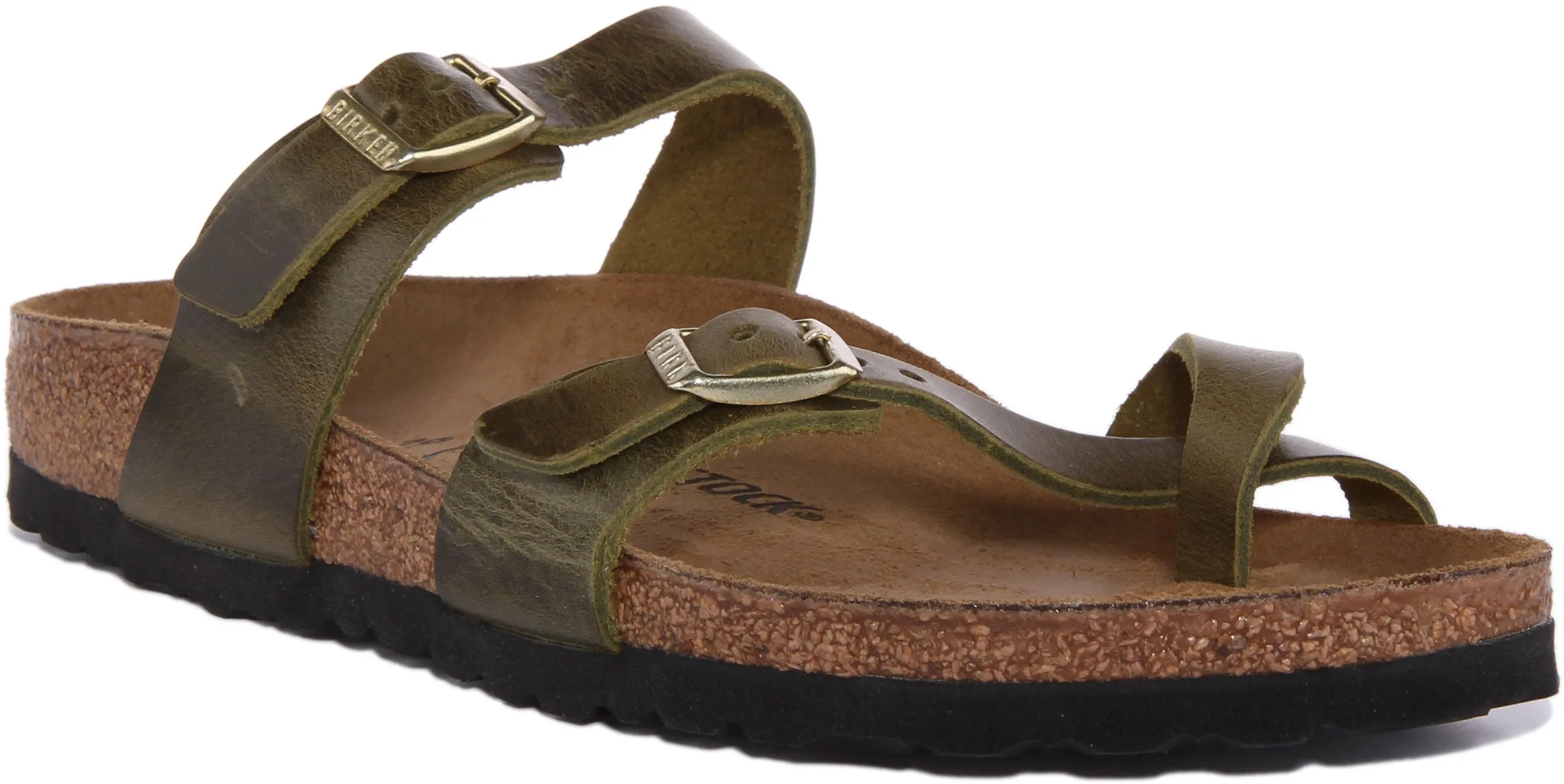 Birkenstock Mayari In Olive For Women | Narrow Fit