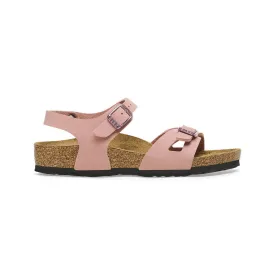 BIRKENSTOCK RIO PINK CLAY BIRKIBUC - KIDS