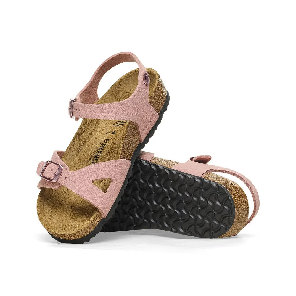 BIRKENSTOCK RIO PINK CLAY BIRKIBUC - KIDS