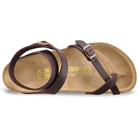 BIRKENSTOCK YARA LEATHER HABANA - WOMENS