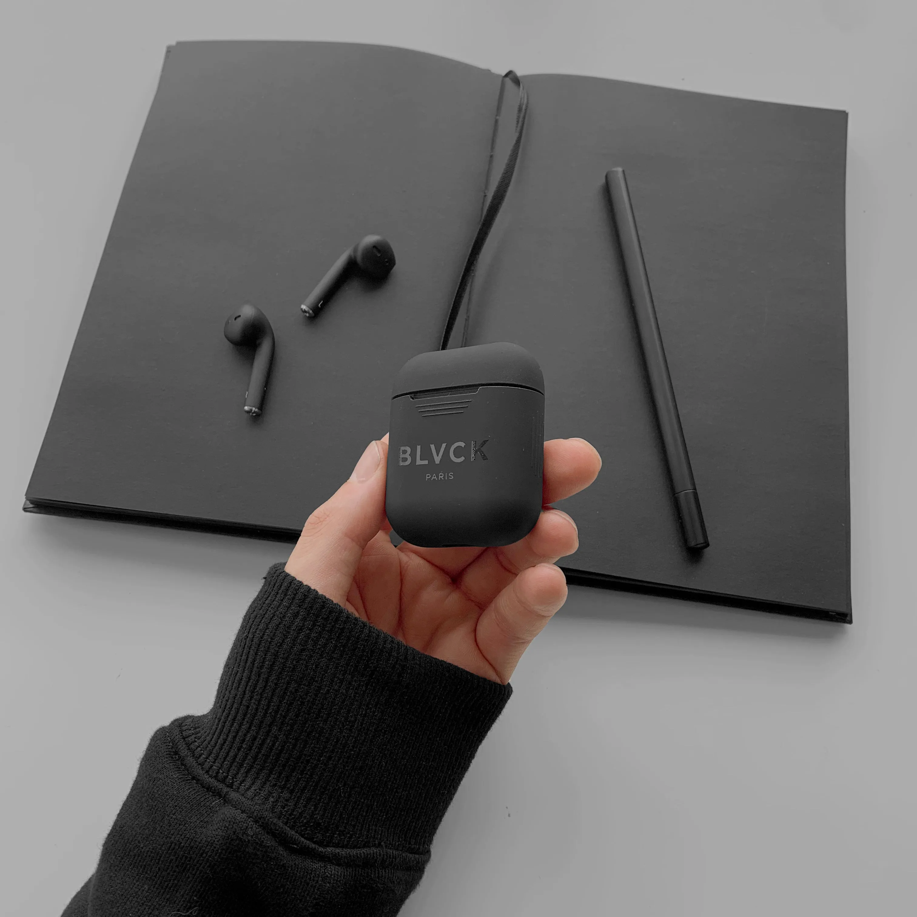 Blvck AirPods Matte Black Case