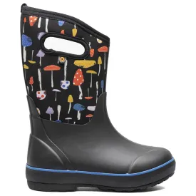 BOGS CLASSIC II MUSHROOMS BLACK MULTI - KIDS