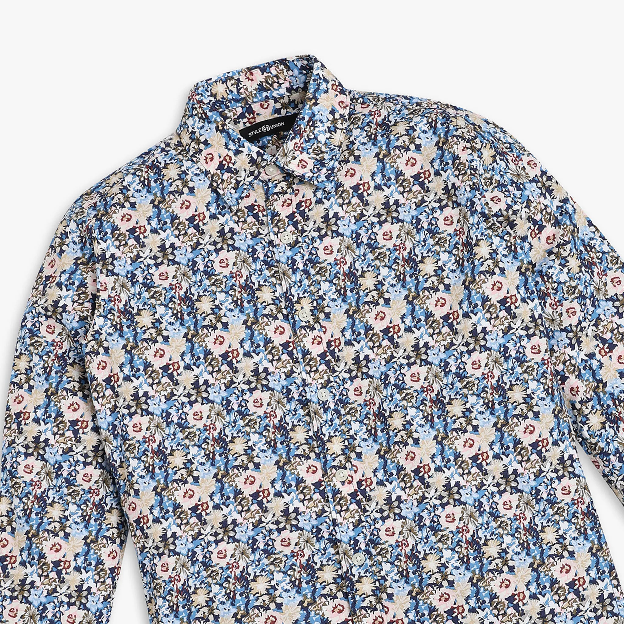 Boys Regular Fit Printed Shirt