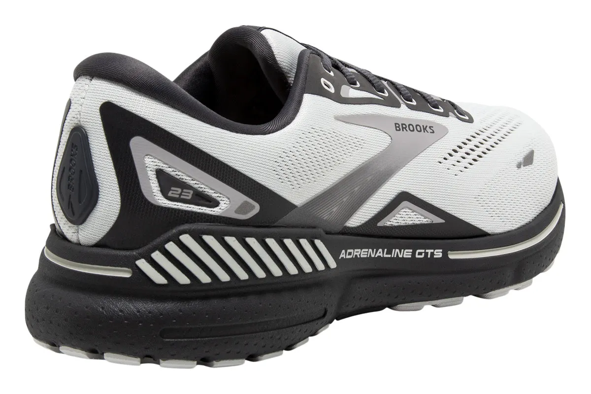 Brooks Adrenaline GTS 23 2E Oyster/Ebony/Alloy Mens