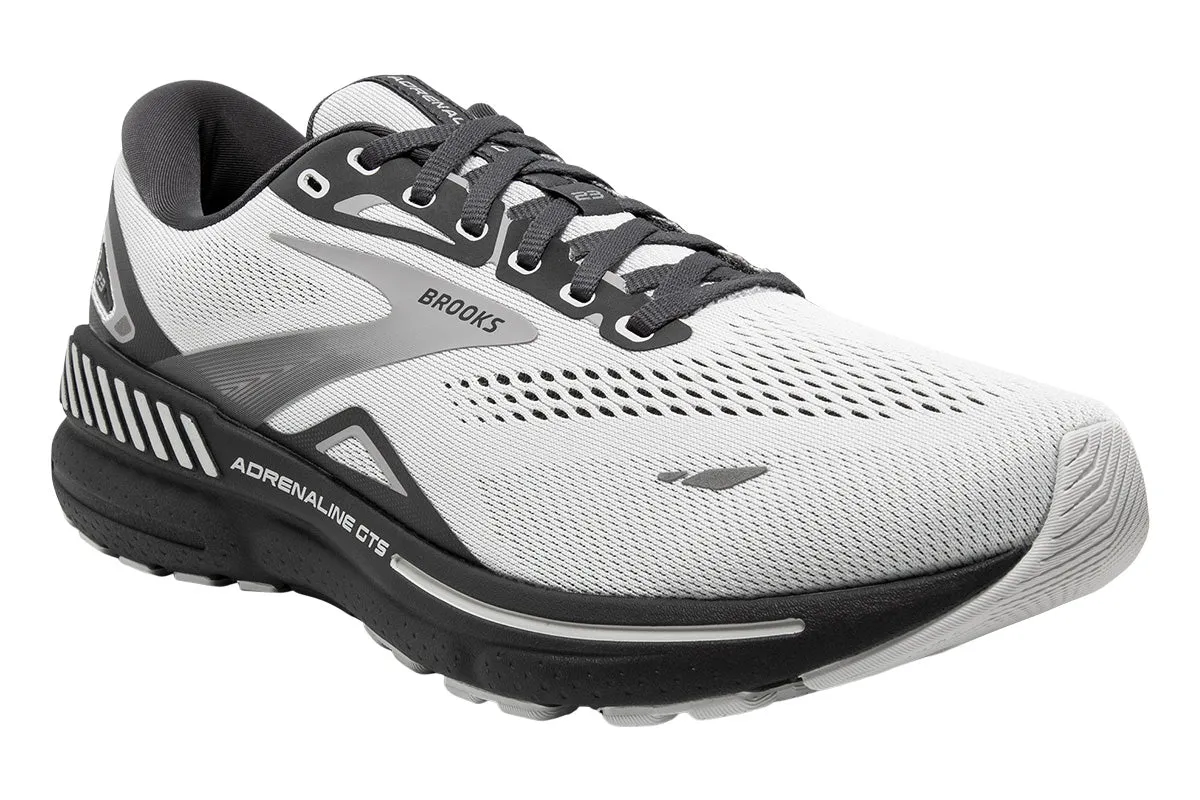 Brooks Adrenaline GTS 23 2E Oyster/Ebony/Alloy Mens