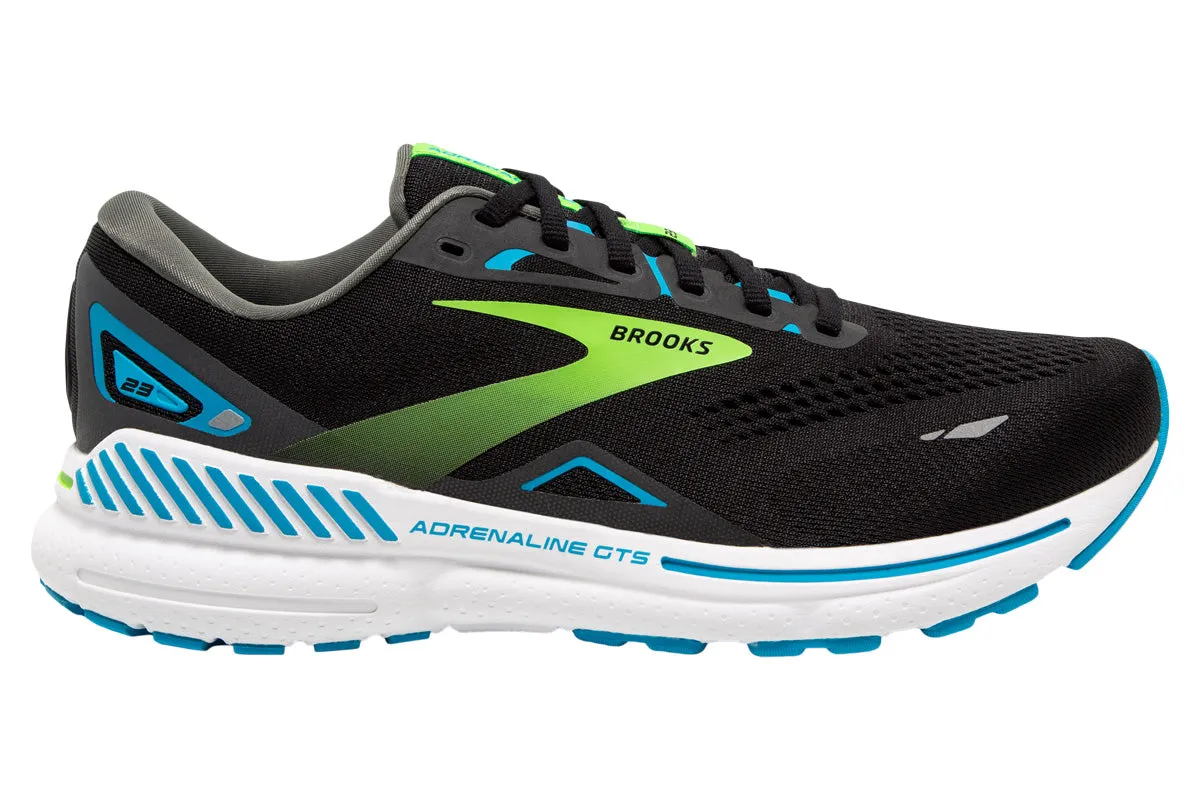 Brooks Adrenaline GTS 23 B Black/Hawaiian Ocean/Green Mens