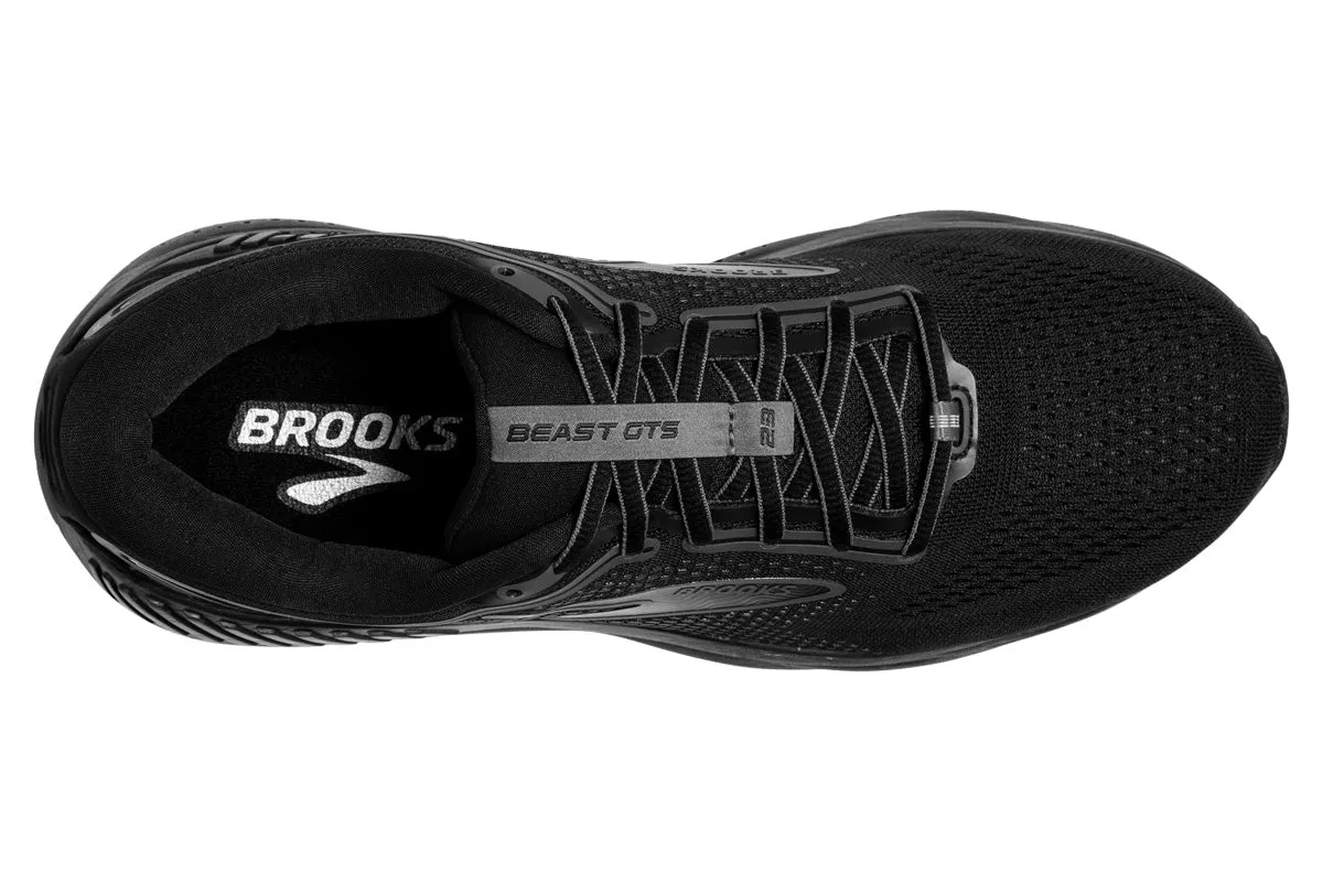 Brooks Beast GTS 23 2E Black/Gunmetal Mens