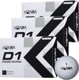 BT2201 HONMA Golf D1 2022 Golf Ball White 3 Dozen Set 36 Balls Japan New