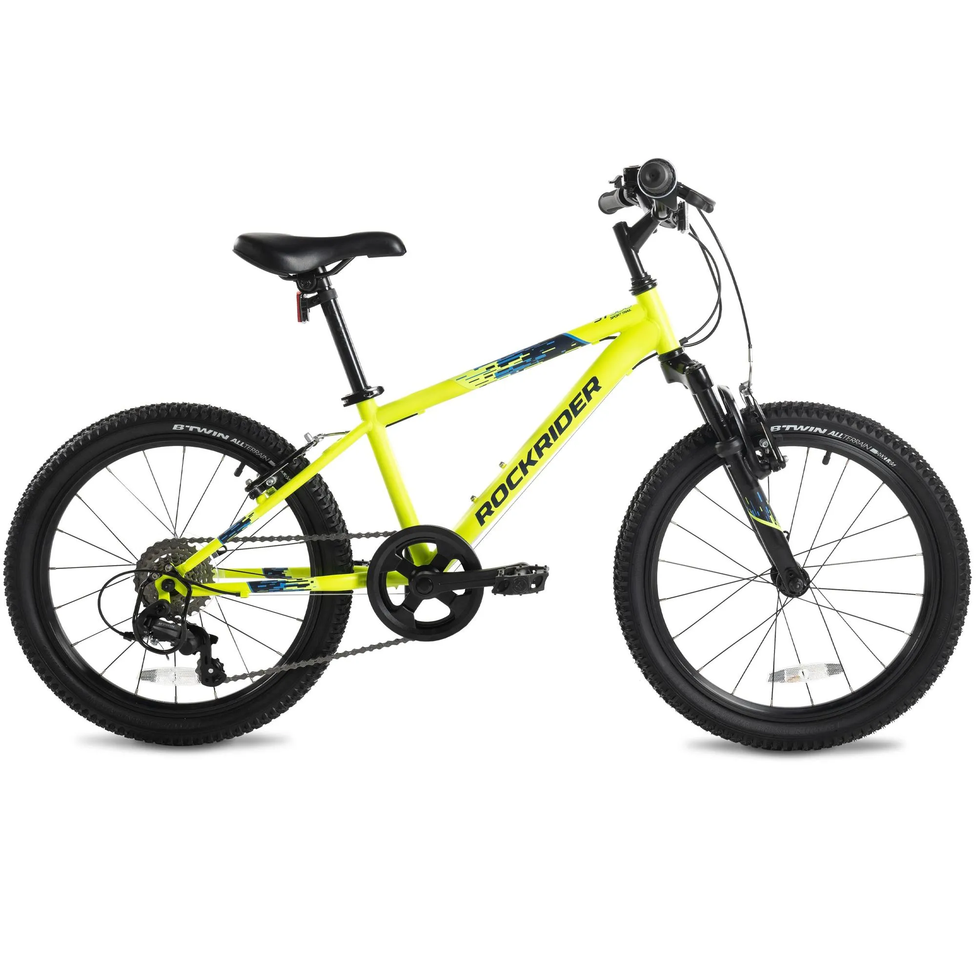 Btwin Rockrider ST500 Mountain Bike 20" Kids 3'11" to 4'5"