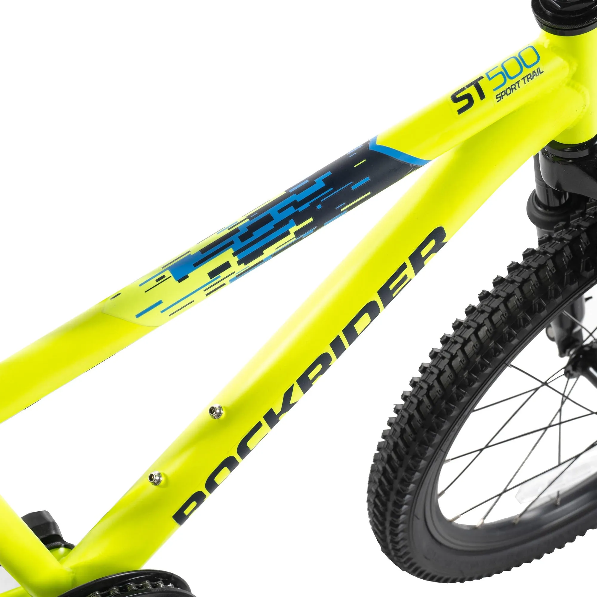 Btwin Rockrider ST500 Mountain Bike 20" Kids 3'11" to 4'5"