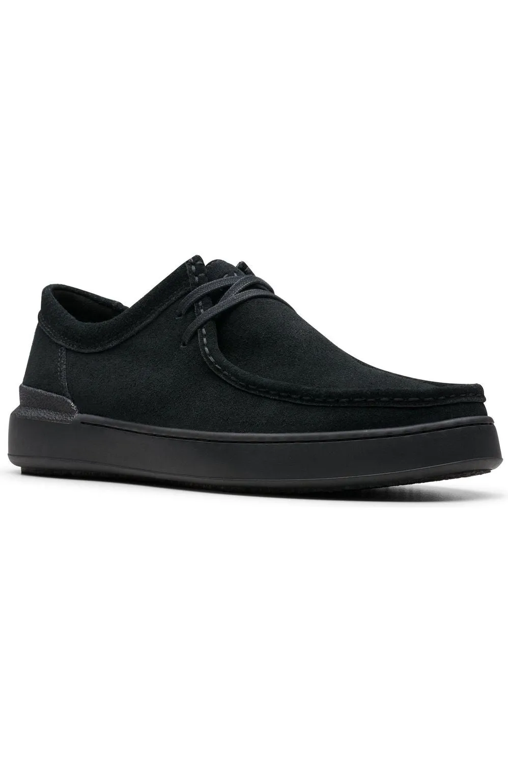 Clarks Courtlite Seam in Black Suede