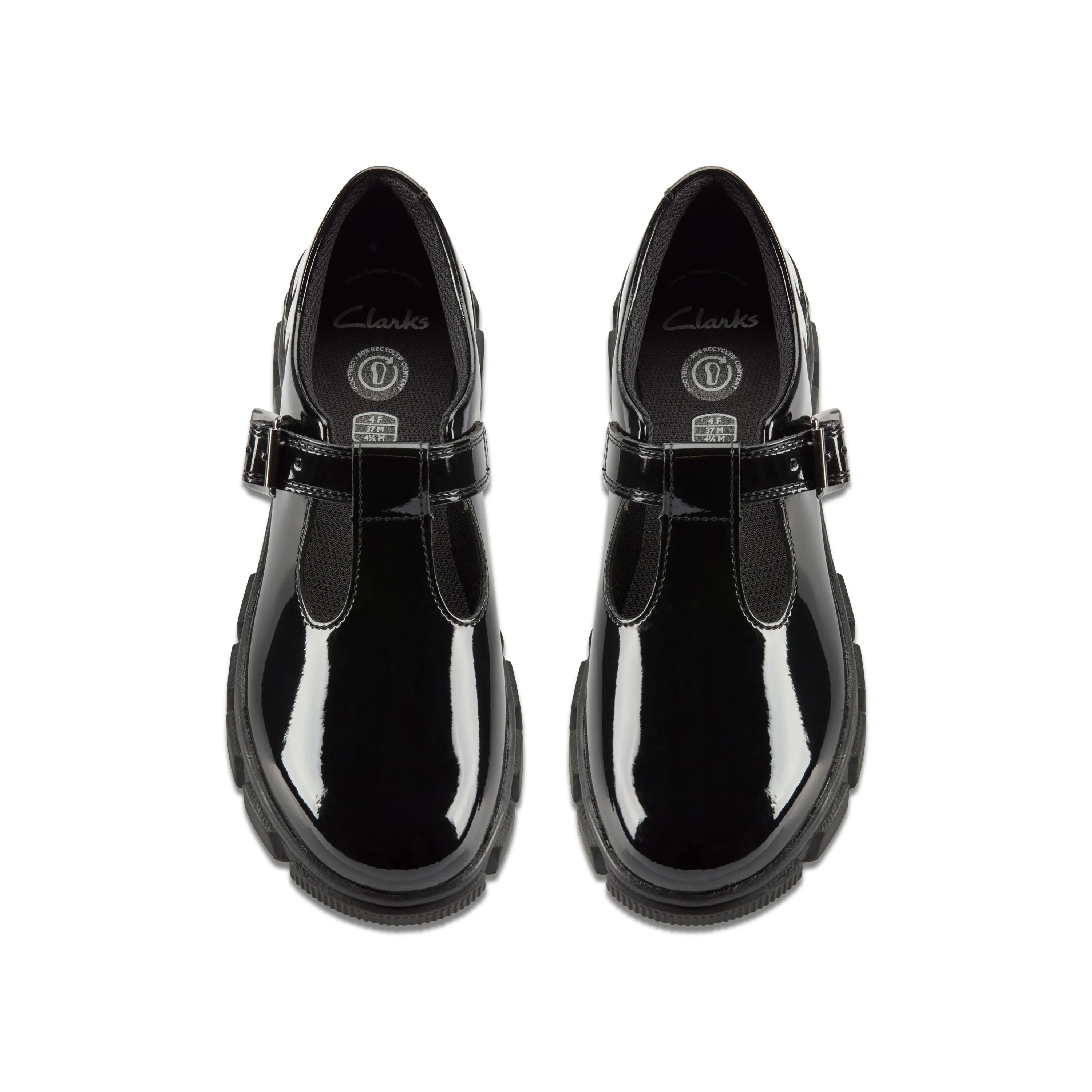 Clarks - Evyn Bar Y - Black Patent