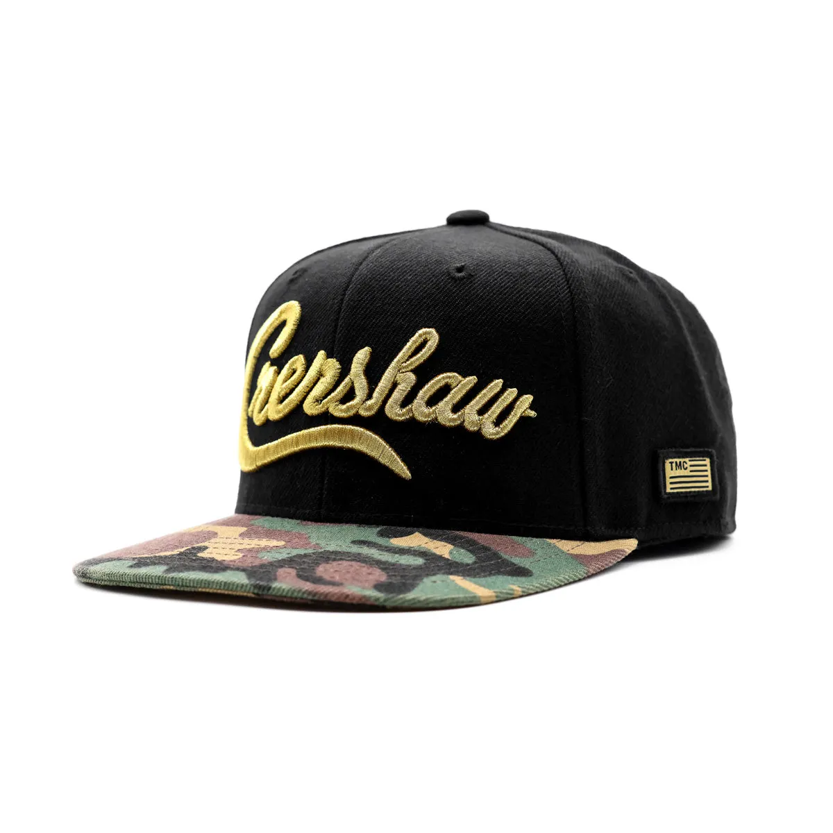 Crenshaw Limited Edition Snapback - Black/Camo [Camo Brim]