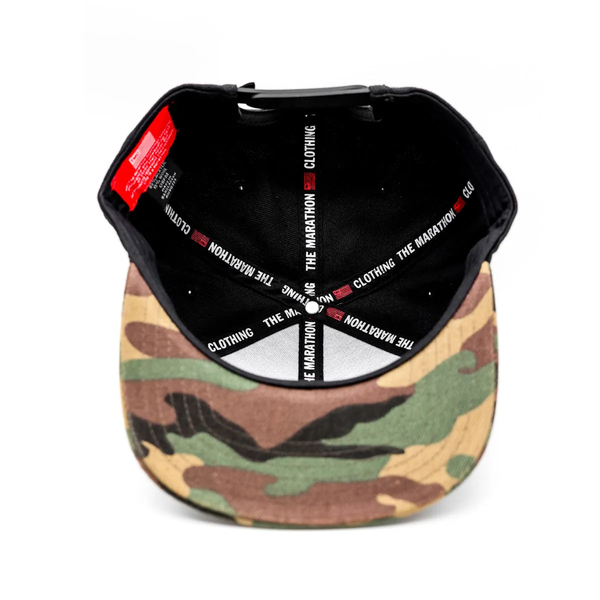 Crenshaw Limited Edition Snapback - Black/Camo [Camo Brim]