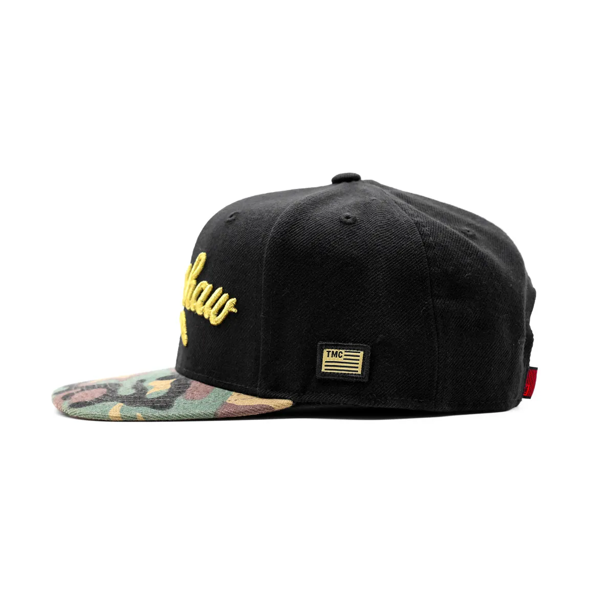 Crenshaw Limited Edition Snapback - Black/Camo [Camo Brim]