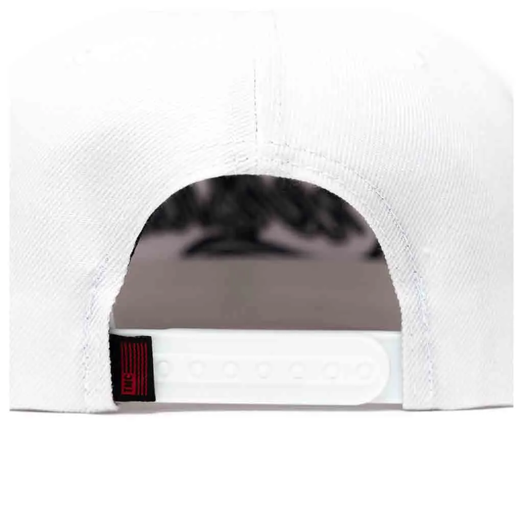 Crenshaw Limited Edition Snapback - White/Navy