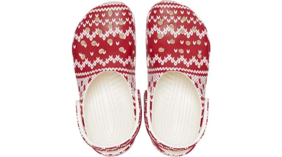 Crocs Classic Holiday Sweater Clog Multi