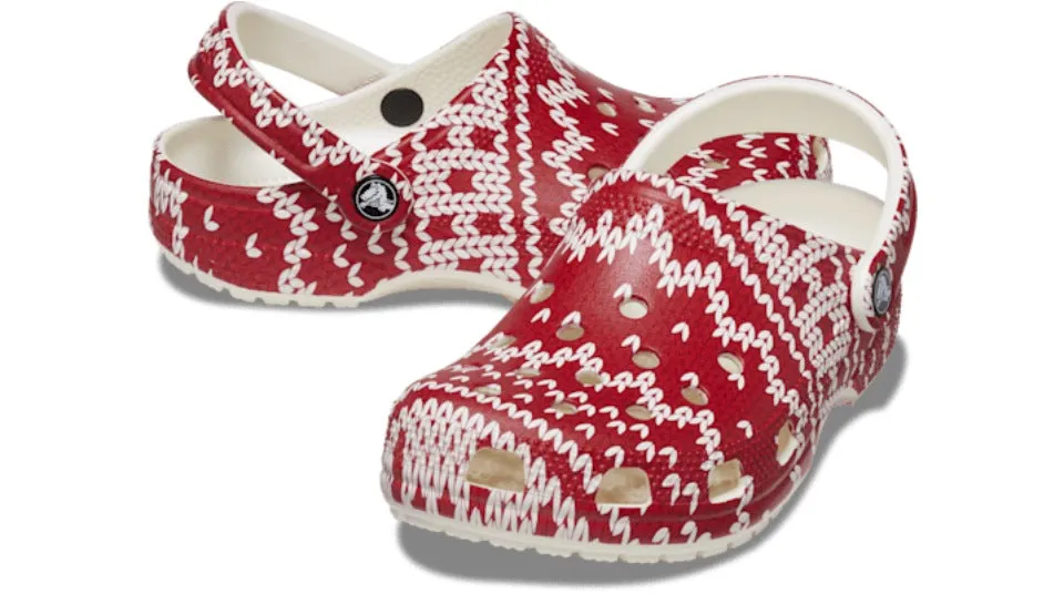 Crocs Classic Holiday Sweater Clog Multi