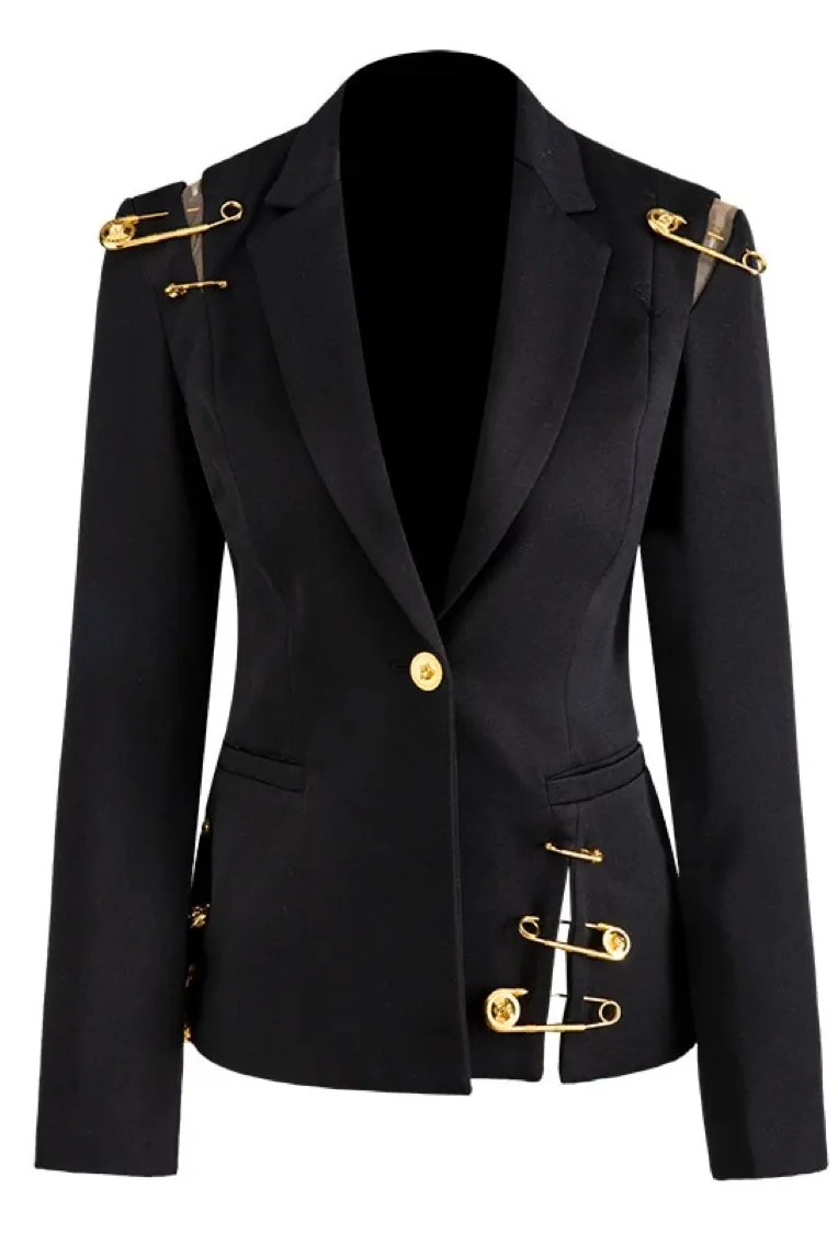 District Runway High Fashion Blazer Jacket