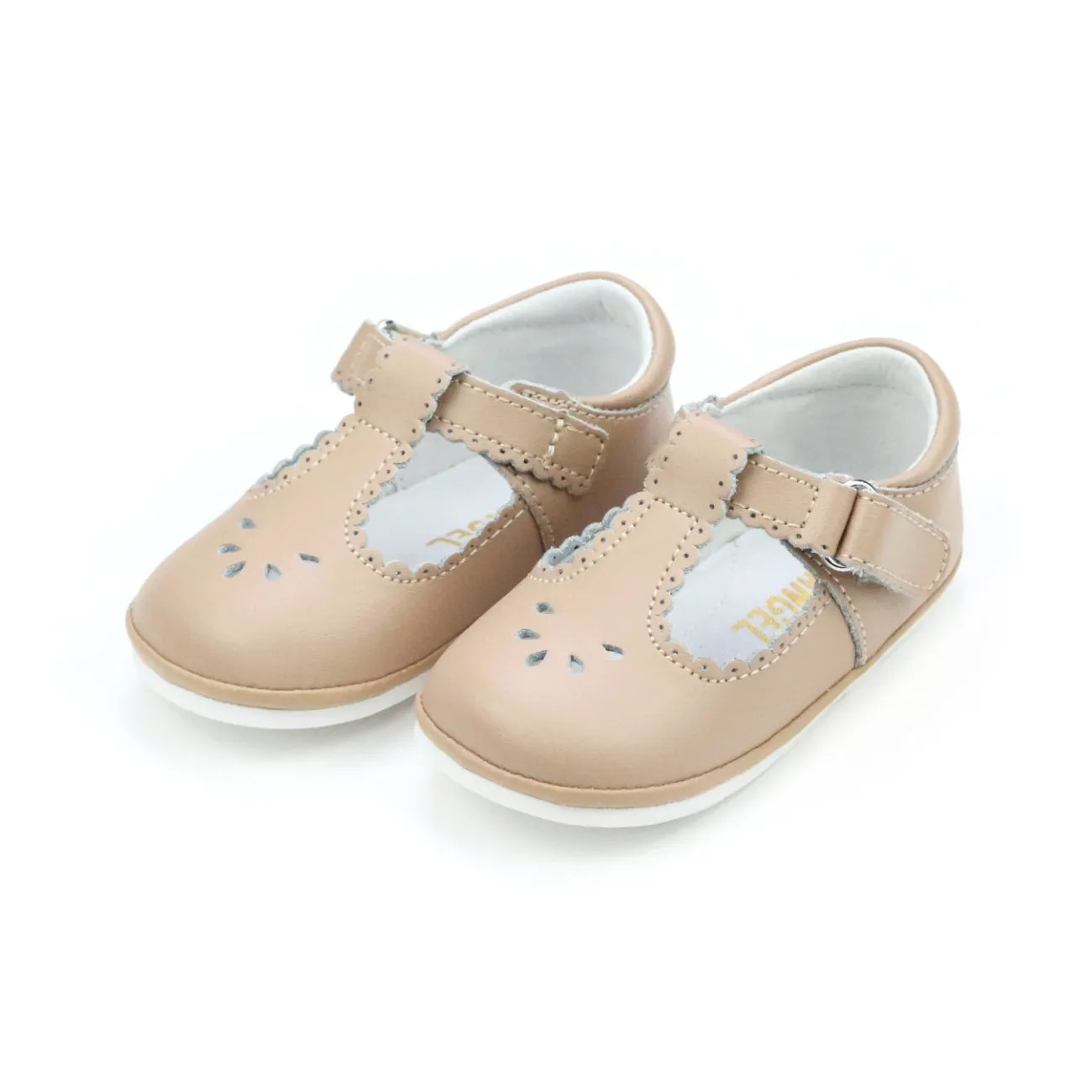 Dottie Scalloped T-Strap Mary Jane (Baby)